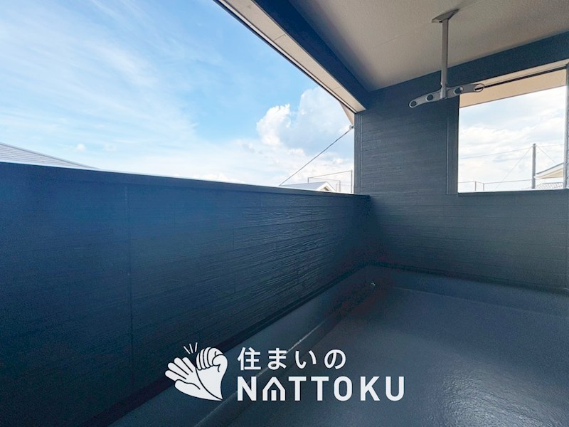 京都市北区西賀茂蟹ケ坂町　第1期　3号地 現地写真（バルコニー）