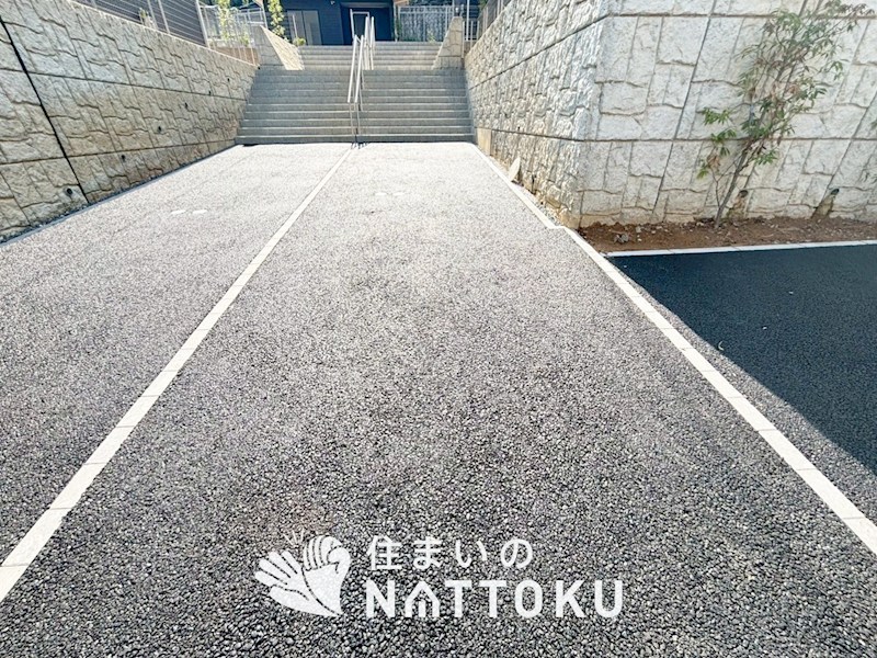 京都市北区西賀茂蟹ケ坂町　第1期　3号地 現地写真（駐車場）