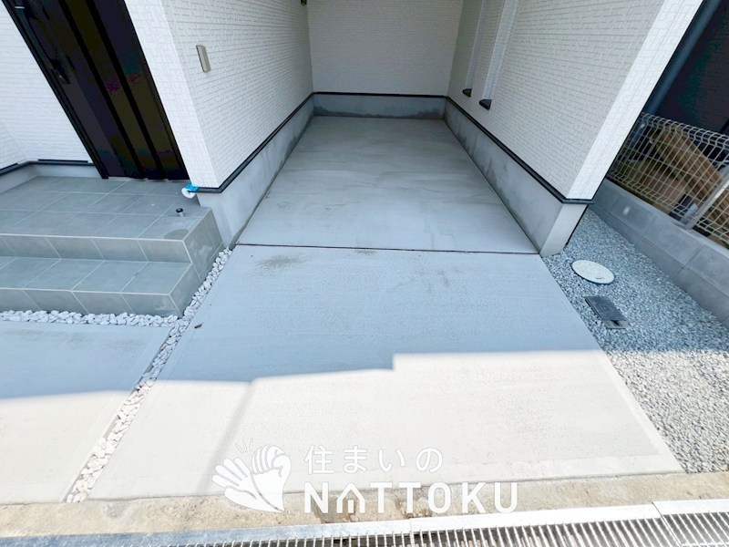 堺市北区長曽根町　第5期　1号地 現地写真（駐車場）