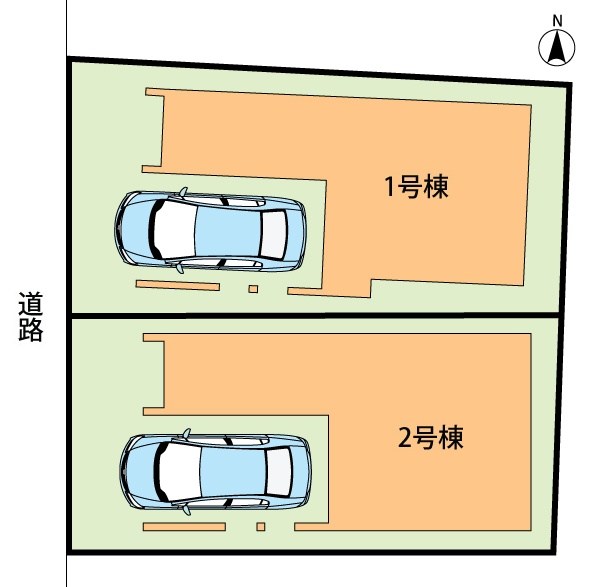 堺市北区長曽根町　第5期　2号地  区画図