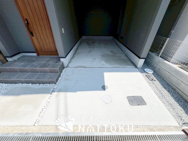 堺市北区長曽根町　第5期　2号地  現地写真（駐車場）