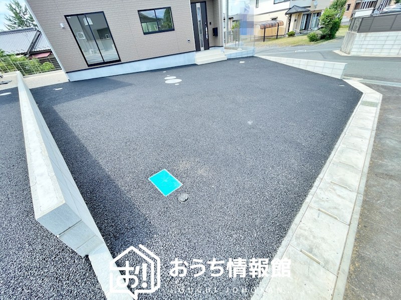 中津川市駒場　第4期　1号地 現地写真（駐車場）