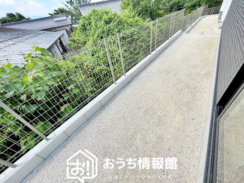 中津川市駒場　第4期　3号地 現地写真（庭）