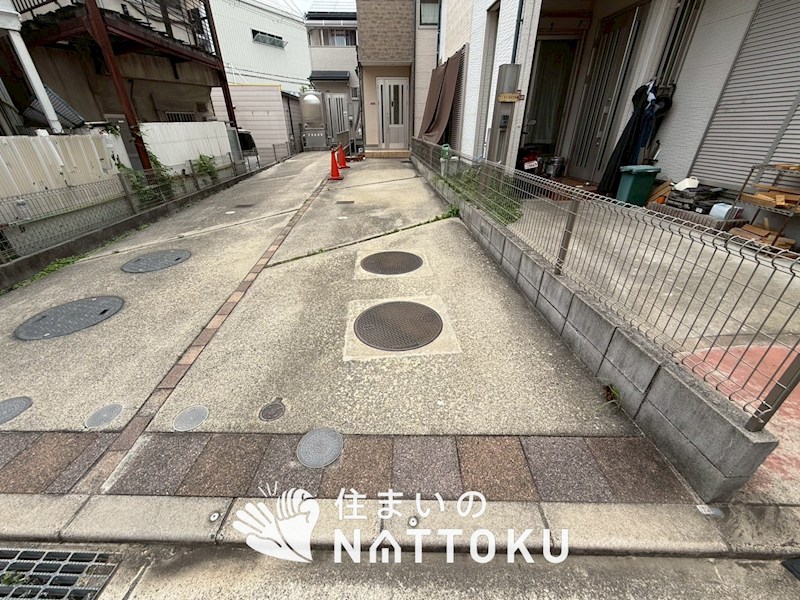 枚方市大峰南町 現地写真（駐車場）