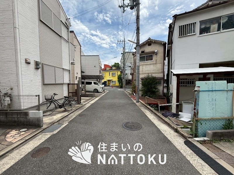 枚方市大峰南町 現地写真（前面道路含む現地写真）
