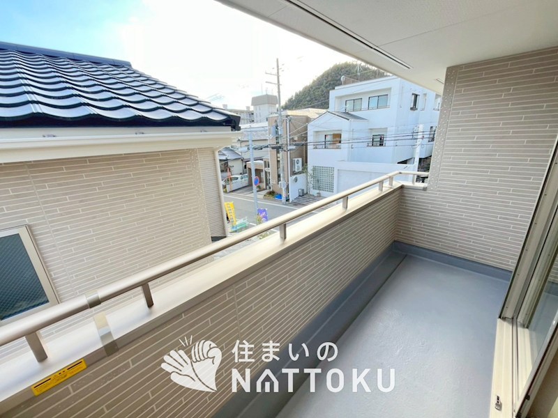 京都市北区鷹峯南鷹峯町　1号地 現地写真（バルコニー）