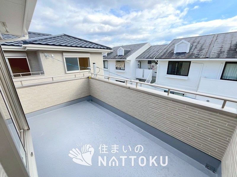 京都市北区鷹峯南鷹峯町　2号地  現地写真（バルコニー）