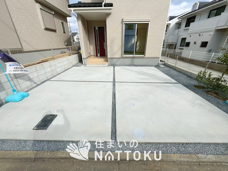 京都市北区鷹峯南鷹峯町　2号地  現地写真（駐車場）