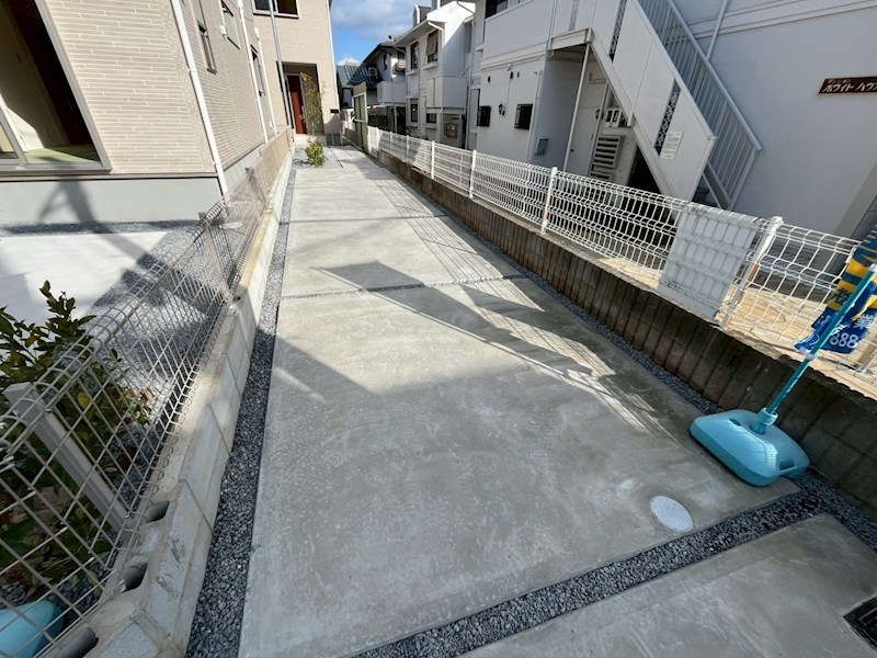 京都市北区鷹峯南鷹峯町　3号地 現地写真（駐車場）