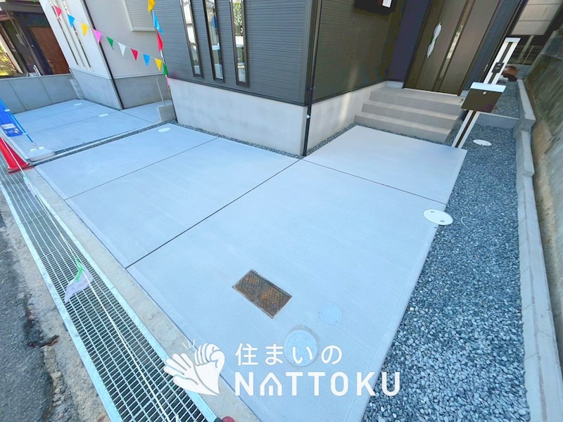 高槻市安岡寺町　第1期　1号地 現地写真（駐車場）