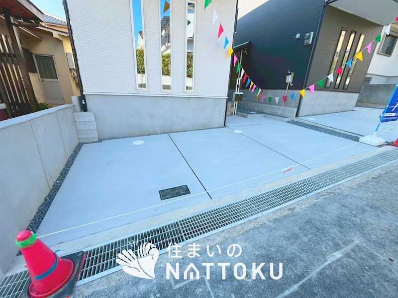 高槻市安岡寺町　第1期　2号地 現地写真（駐車場）