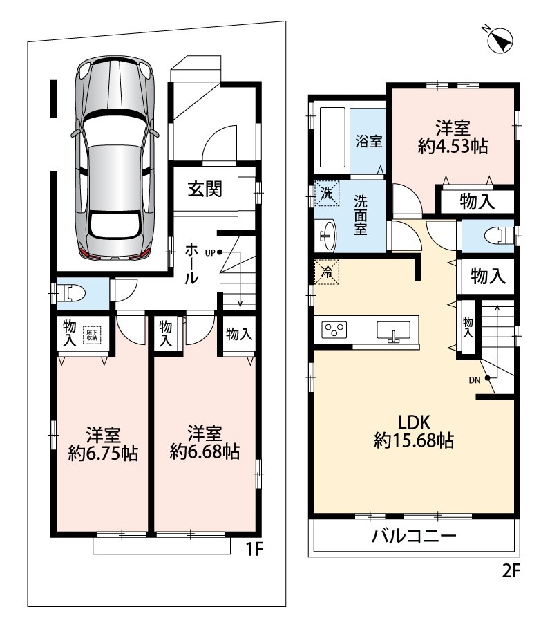 大阪狭山市池尻北　1号地 間取図・土地図