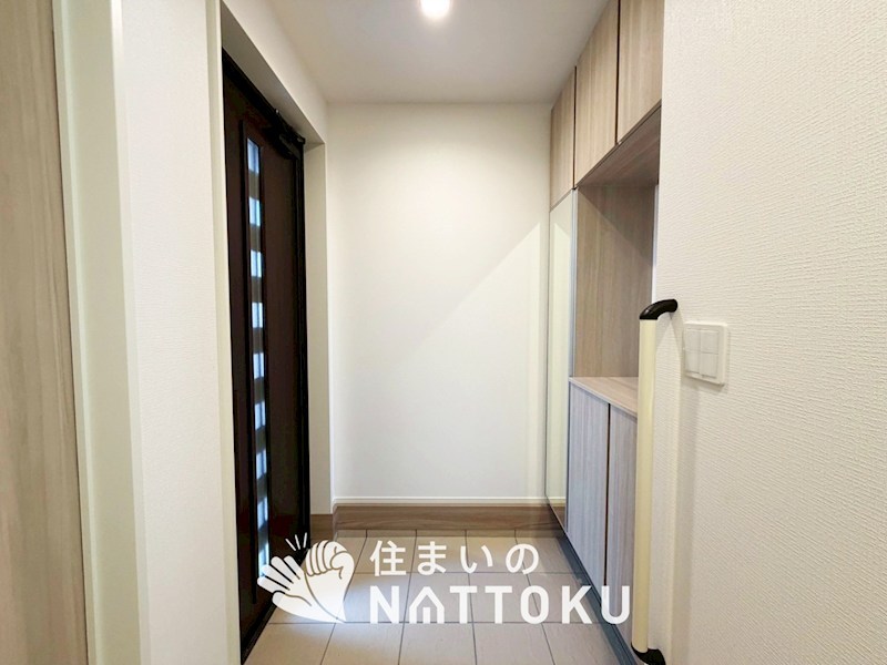草津市下笠町　第24-1期　1号地 現地写真（玄関）