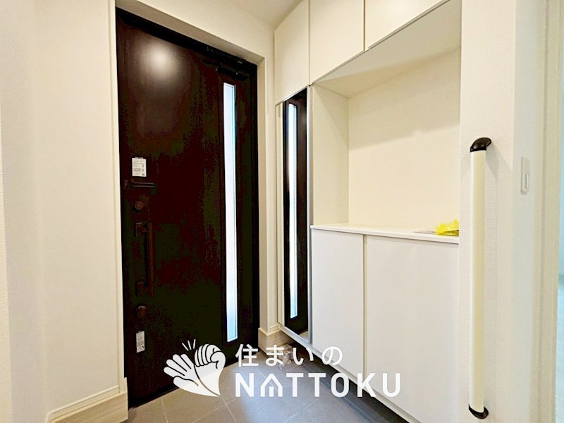 久世郡久御山町佐山双置　第24-1期　1号地 現地写真（玄関）