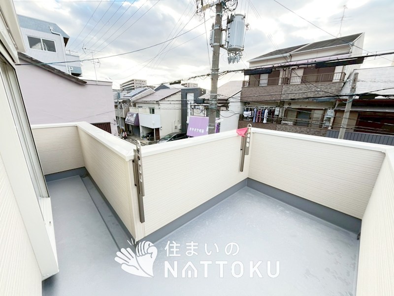 東大阪市豊浦町　第1期　2号地 現地写真（バルコニー）