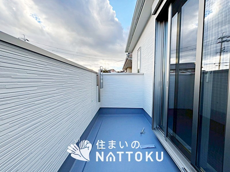 宇治市槇島町一ノ坪　第1期 現地写真（バルコニー）