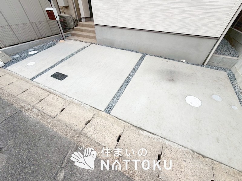 宇治市槇島町一ノ坪　第1期 現地写真（駐車場）