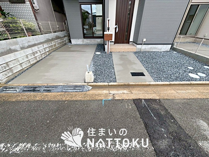 八幡市八幡山田　第3期　3号地 現地写真（駐車場）