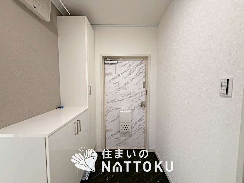 藤阪ハイツ　D6棟   現地写真（玄関）