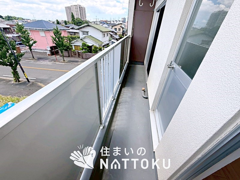 日東マンション　D棟 現地写真（バルコニー）