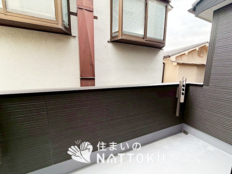 高槻市野田　第9期　 現地写真（バルコニー）