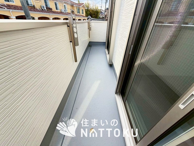 堺市中区深阪　第4期　1号地 現地写真（バルコニー）