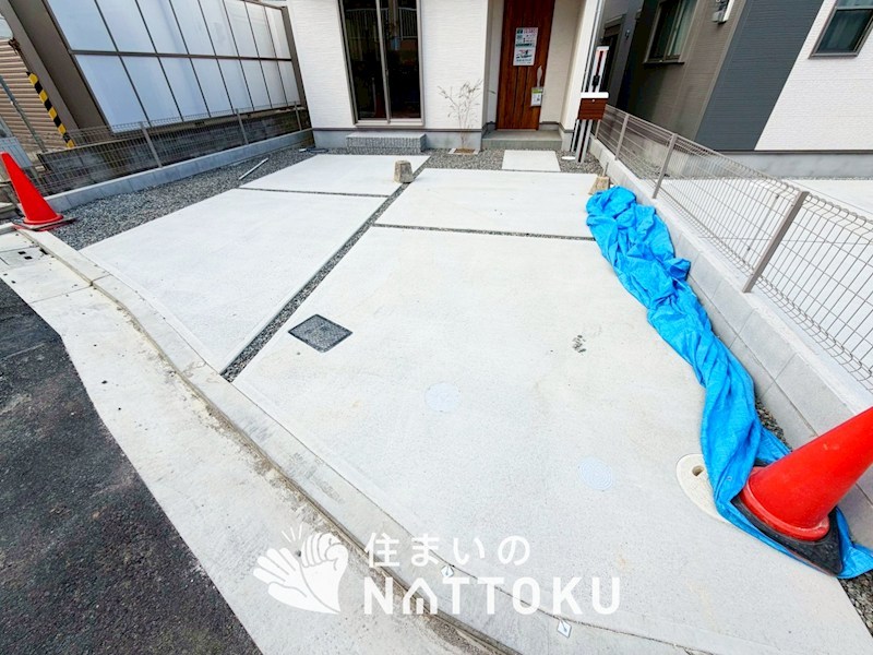 堺市中区深阪　第4期　1号地 現地写真（駐車場）
