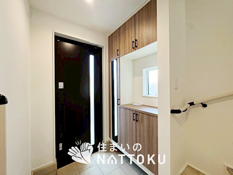 堺市中区福田　第3期　1号地 現地写真（玄関）