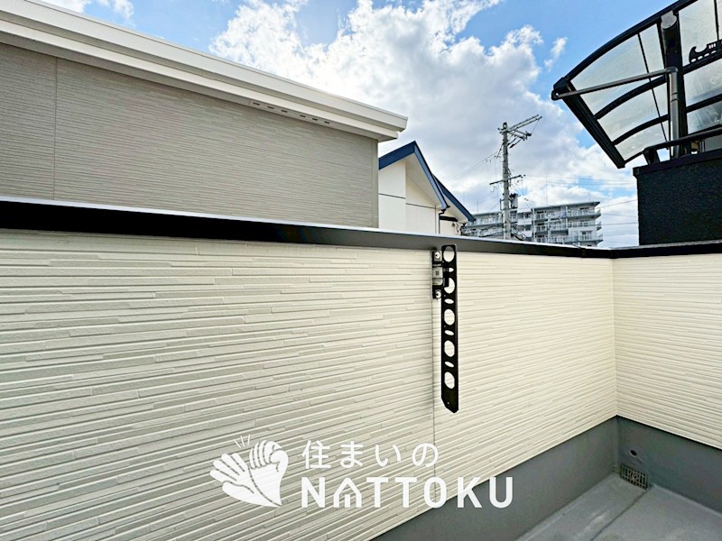 堺市中区福田　第3期　1号地 現地写真（バルコニー）