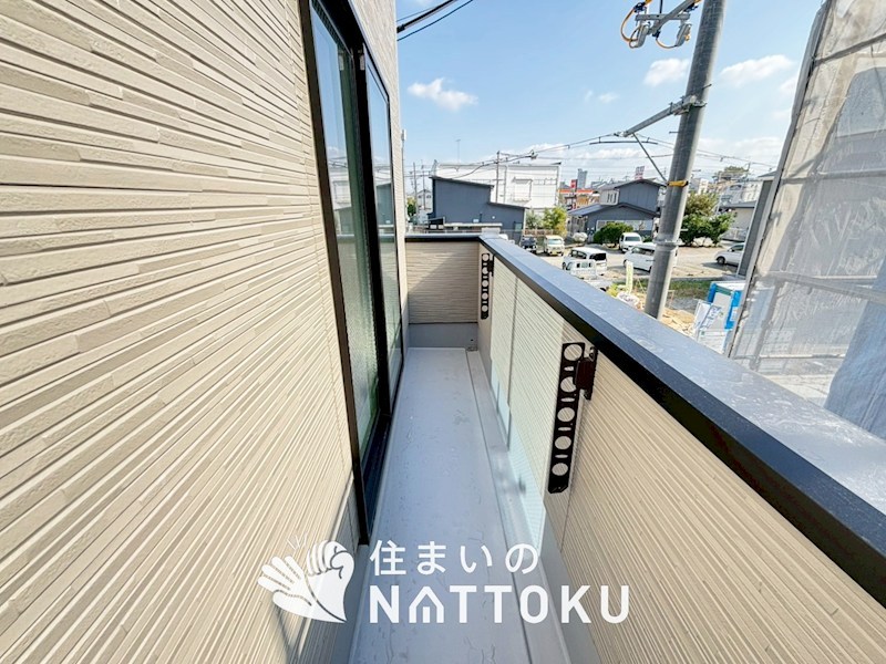 堺市中区福田　第3期　3号地 現地写真（バルコニー）