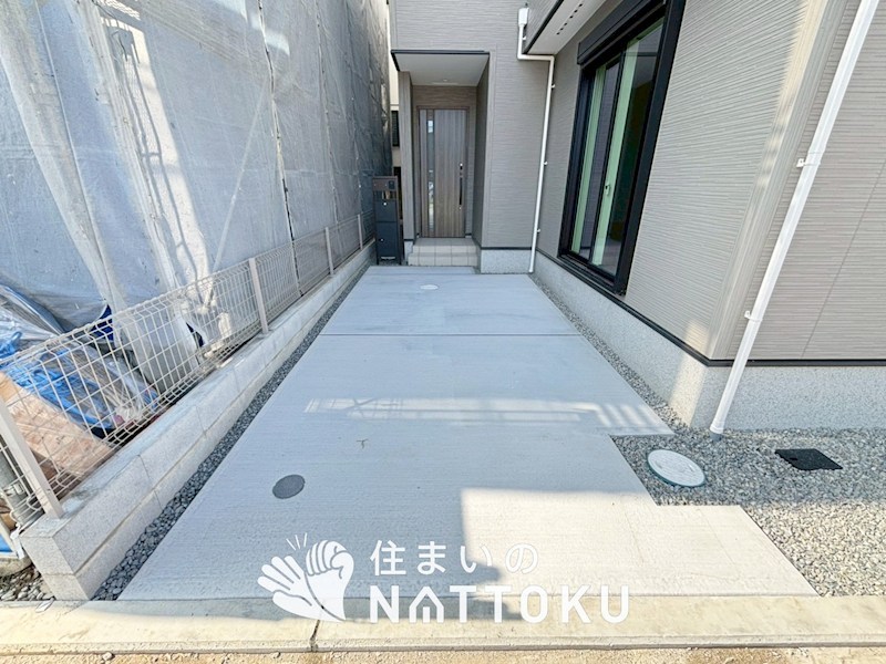 堺市中区福田　第3期　3号地 現地写真（駐車場）