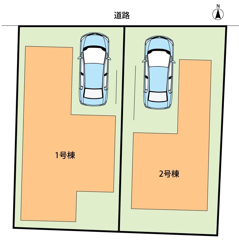 東大阪市鴻池町　第1期　1号地 区画図