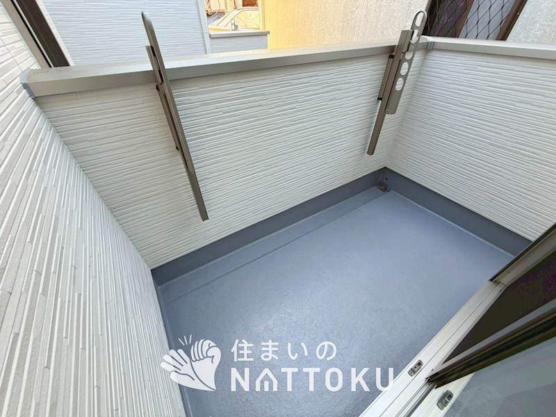 東大阪市鴻池町　第1期　1号地 現地写真（バルコニー）