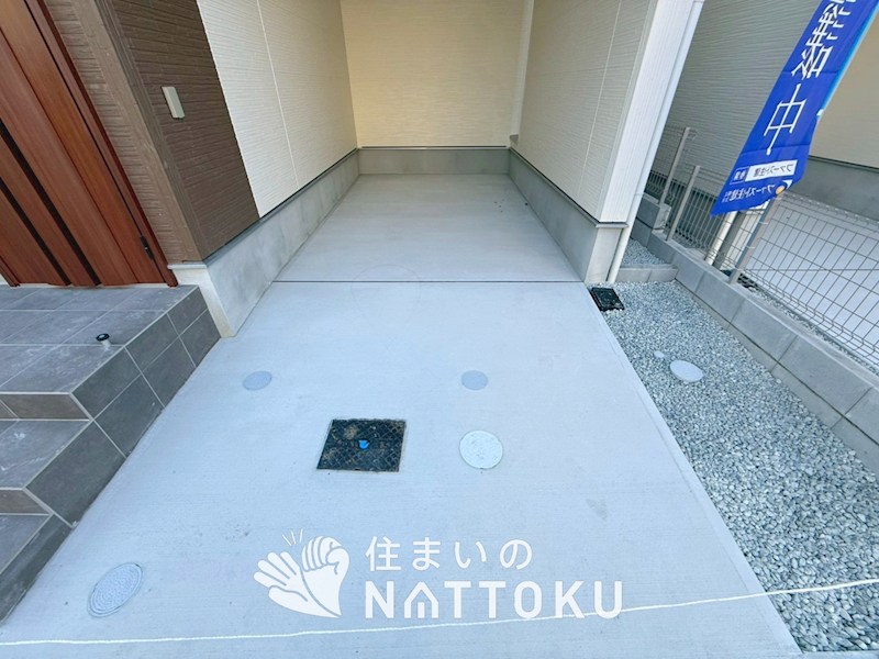 東大阪市鴻池町　第1期　2号地 現地写真（駐車場）