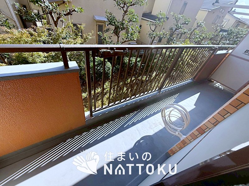 ライオンズマンション枚方 現地写真（バルコニー）