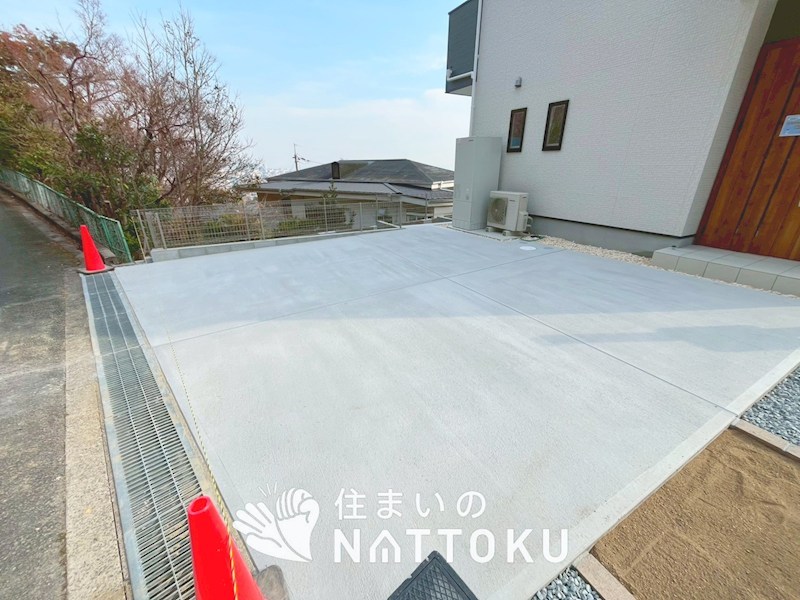 池田市畑　第15期　2号地 現地写真（駐車場）