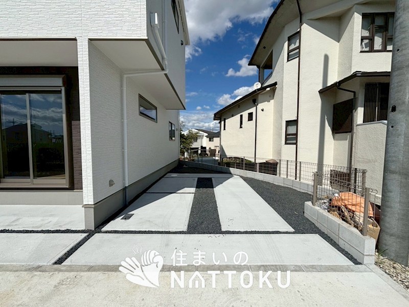 摂津市三島　第1期　1号地 現地写真（駐車場）