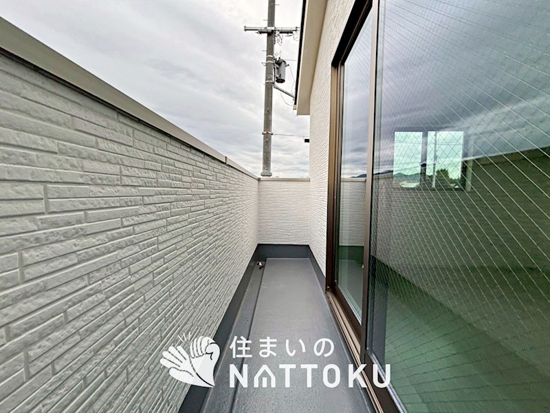 京都市右京区嵯峨野南浦町　第5期　1号地 現地写真（バルコニー）