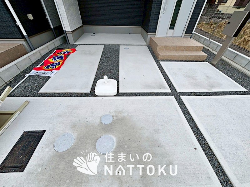 京都市右京区嵯峨野南浦町　第5期　1号地 現地写真（駐車場）