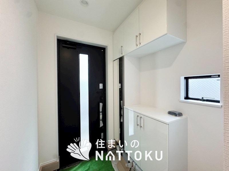 大阪市鶴見区中茶屋　B号地 現地写真（玄関）