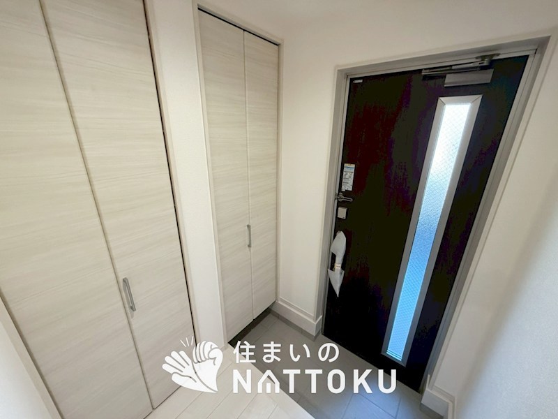 松原市小川　第2期 現地写真（玄関）