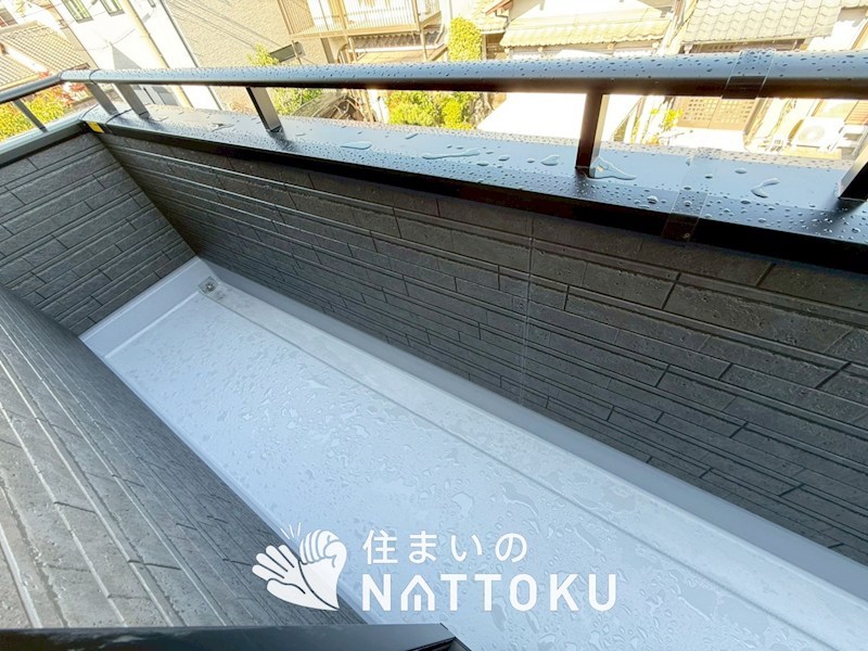 松原市小川　第2期 現地写真（バルコニー）