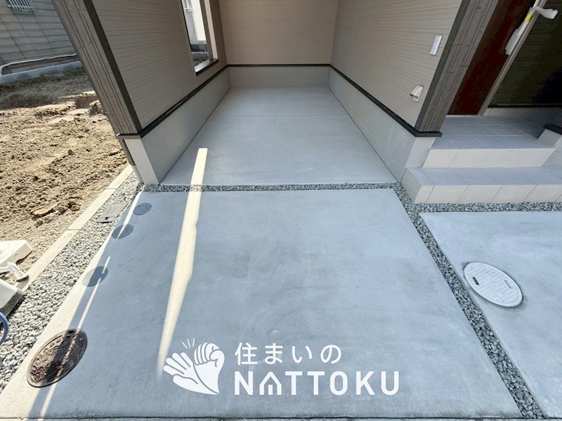 松原市小川　第2期 現地写真（駐車場）