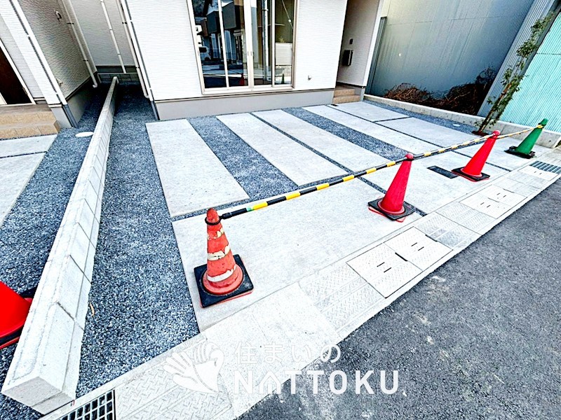 京都市北区上賀茂北ノ原町　第3期　10号地 現地写真（駐車場）