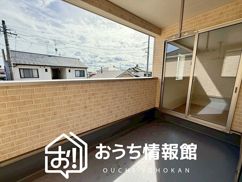 犬山市富岡新町　第1期　4号地  現地写真（バルコニー）