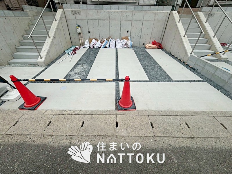 京都市伏見区醍醐古道町　第1期　1号地 現地写真（駐車場）