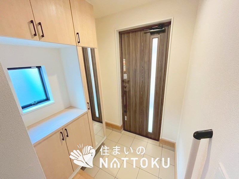 高槻市唐崎中　第2期　1号地  現地写真（玄関）
