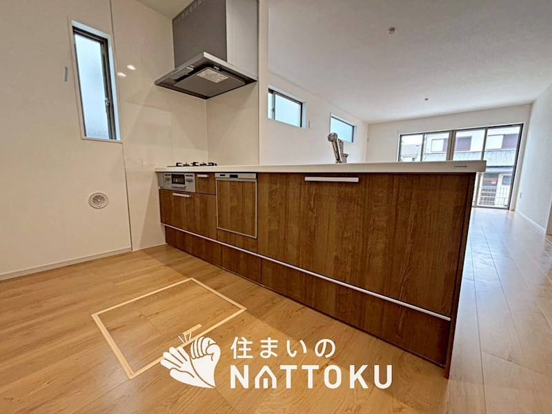 京都市伏見区醍醐古道町　第1期　2号地 内観写真（キッチン）