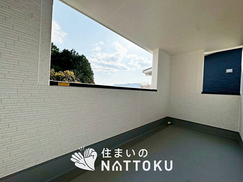 福知山市長田　第7期　3号地 現地写真（バルコニー）