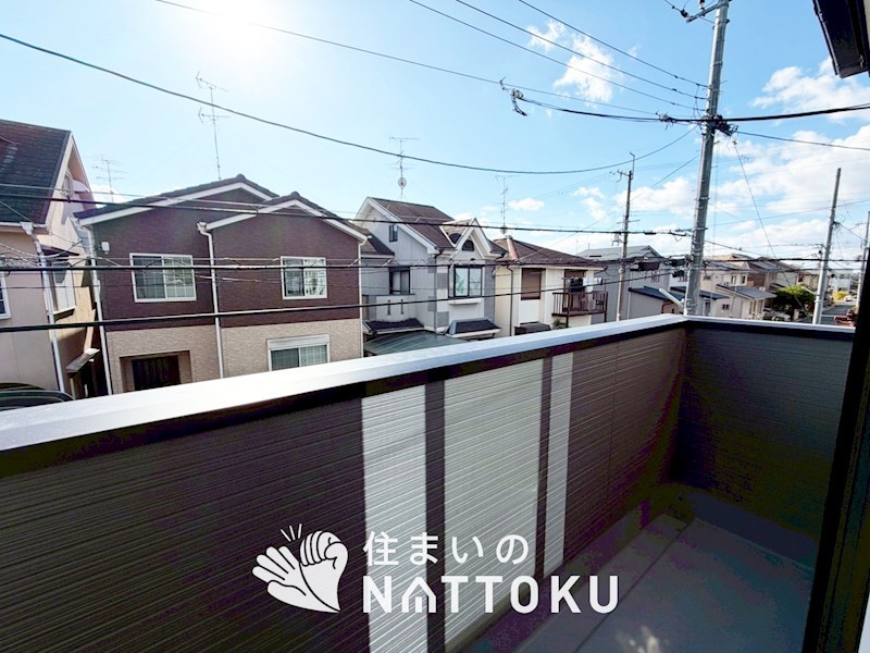 城陽市寺田今堀　第8期 現地写真（バルコニー）